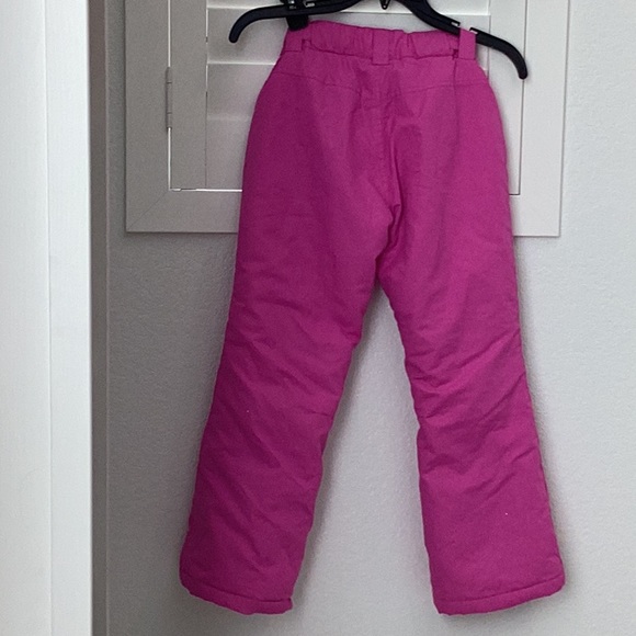 Athletech PINK snow pants, Size 7/8 (YOUTH) like new condition. - Picture 2 of 7